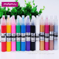 2016 wholesale colorful 12pcs 3d nail art painting pen